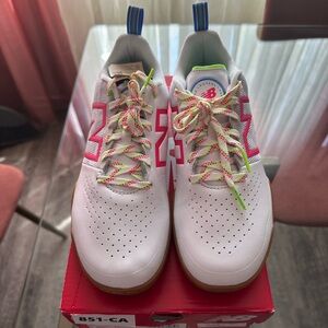 New Balance White and Pink Men's Shoes
